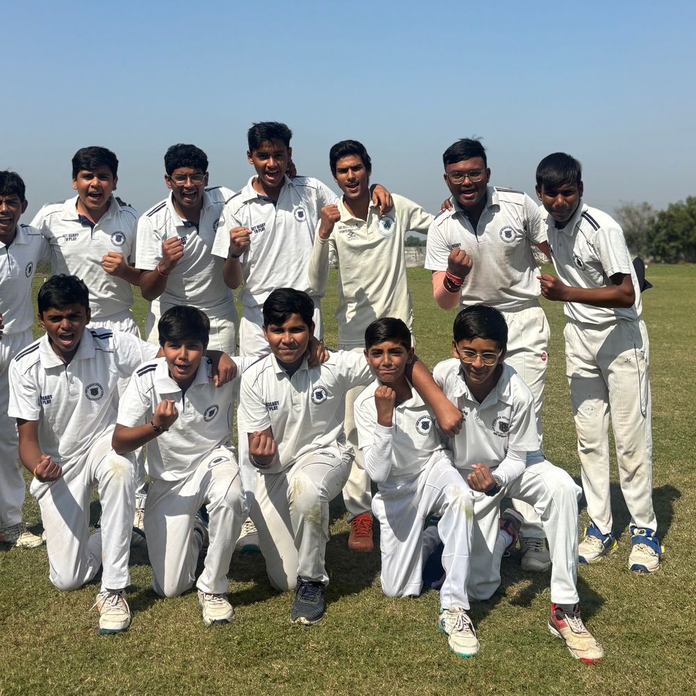 કૅટલ બાયોટેક અંડર-16: માધવ કેમ્પસનો શ્રેયસ ફાઉન્ડેશન પર ઇનિંગ્સ અને 1 રનથી વિજય, સેમિમાં પ્રવેશ.