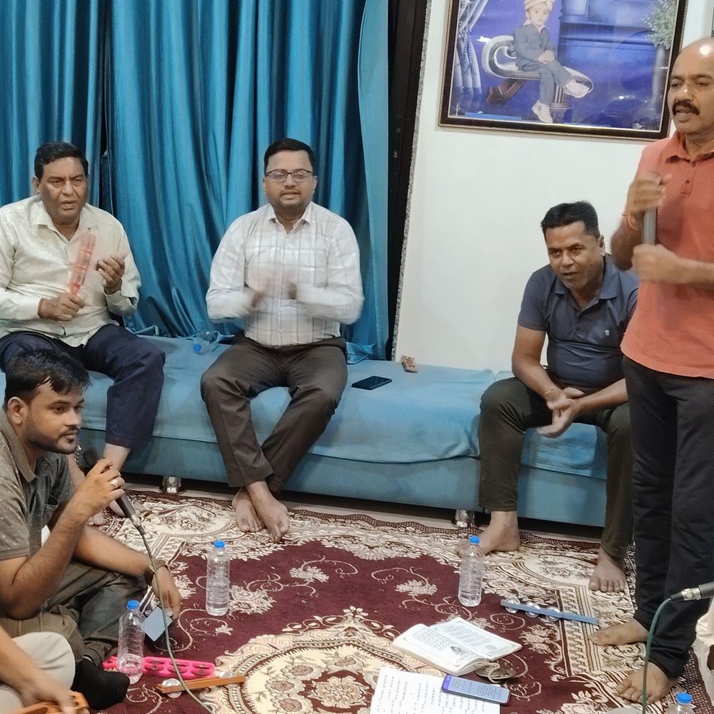 અમદાવાદના નારોલ વિસ્તારમાં મહેશ્વરી સમાજ દ્વારા ભજન કીર્તનનું આયોજન