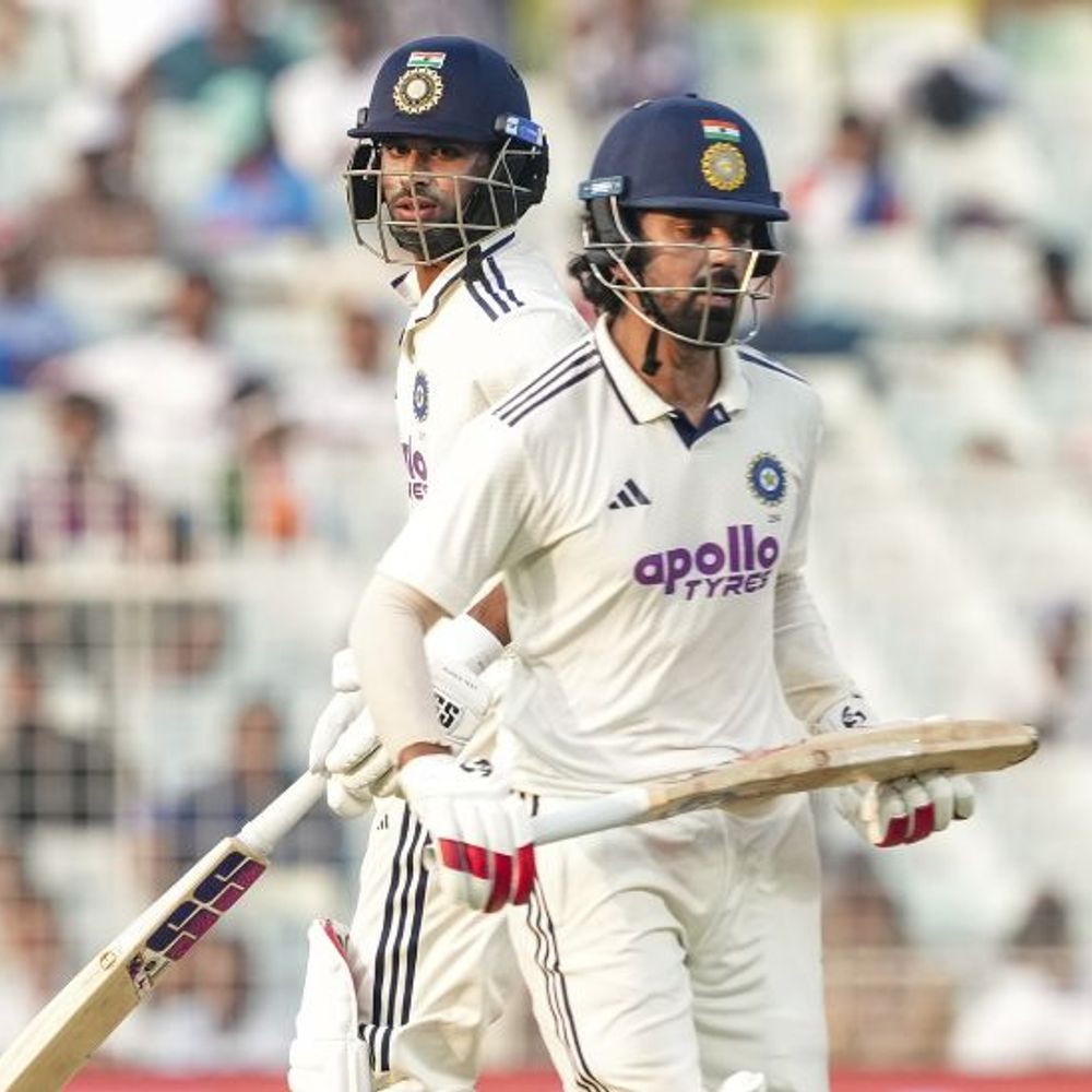 રાહુલ-સુંદરની બેટિંગથી સા. આફ્રિકન બોલર્સ કંટાળ્યા:બન્ને ઈન્ડિયન બેટર્સની ધીરજપૂર્વક બેટિંગ; બન્ને વચ્ચે 40+ રનની પાર્ટનરશિપ