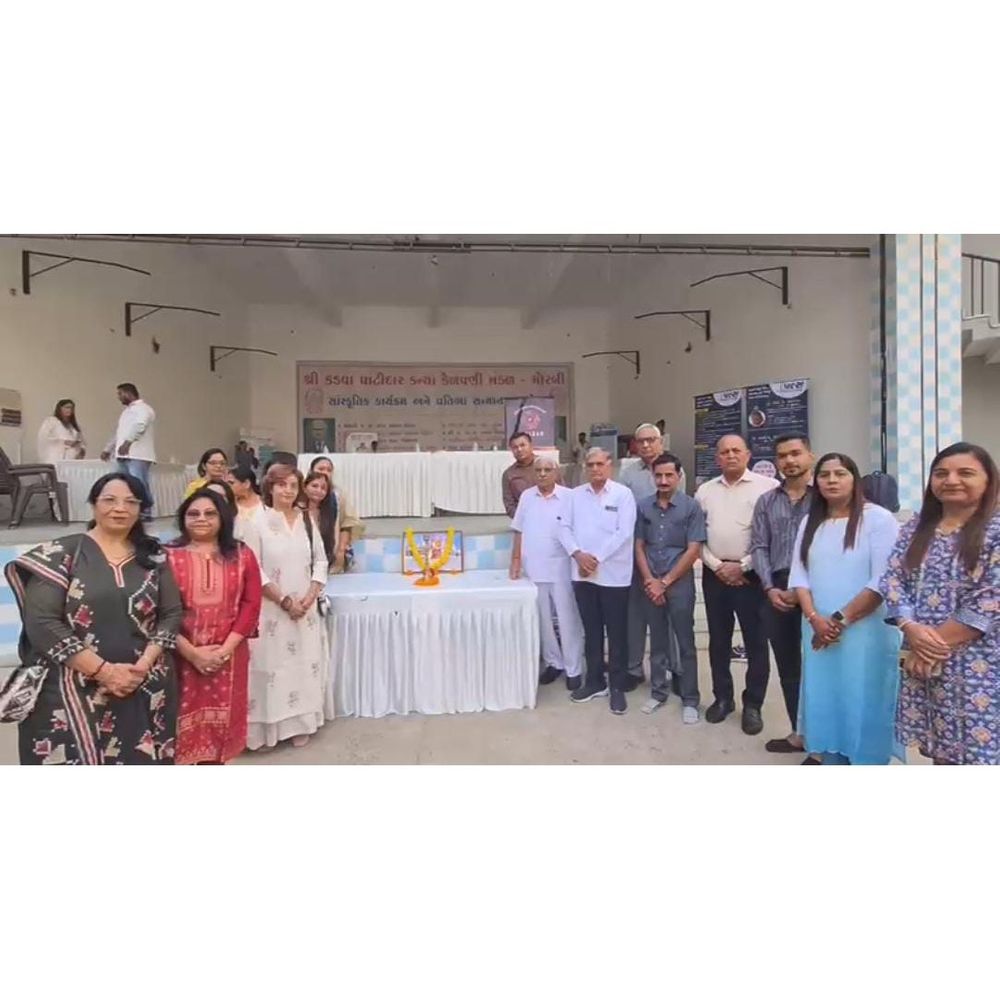 મોરબીમાં વિનામૂલ્યે મેડિકલ કેમ્પ: 300થી વધુ લોકોએ લાભ લીધો.