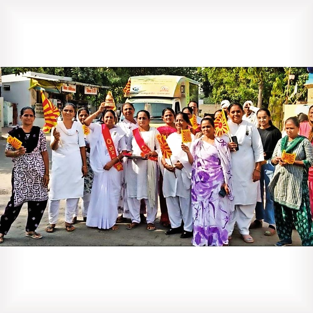 પ્રજાપિતા બ્રહ્માકુમારી દ્વારા શાંતિ રથ: મોરબીમાં શાંતિનો સંદેશો.