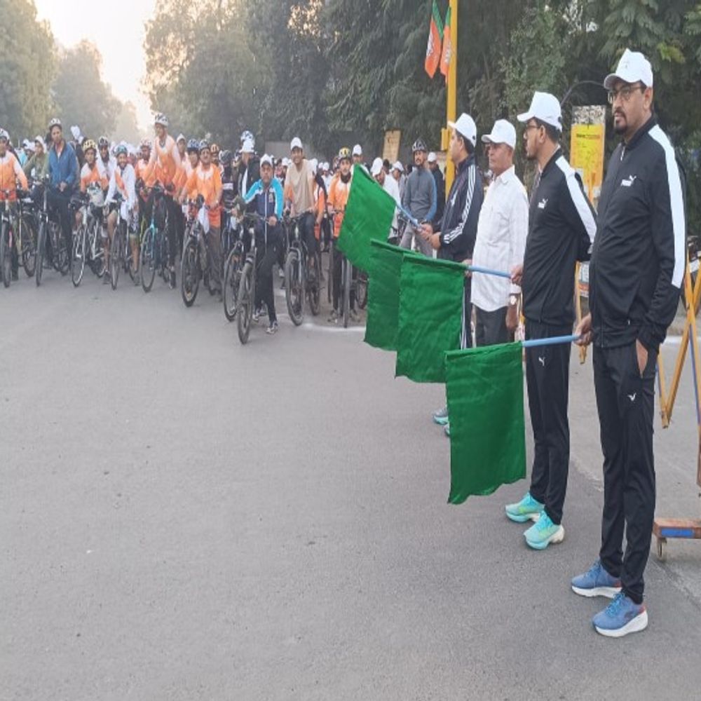 આત્મનિર્ભર ભારતને પ્રોત્સાહન આપવા ભાવનગરમાં 'સ્વદેશી સાઇકલોથોન'નું આયોજન