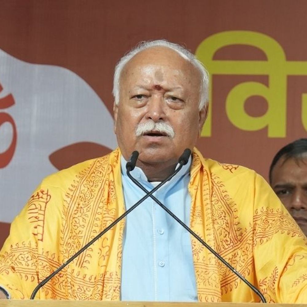 ભાગવત: હિન્દુ ઘર હિન્દુ જેવું દેખાય, દિવાલ પર વિવેકાનંદ કે Michael Jacksonની તસવીર નક્કી કરો.