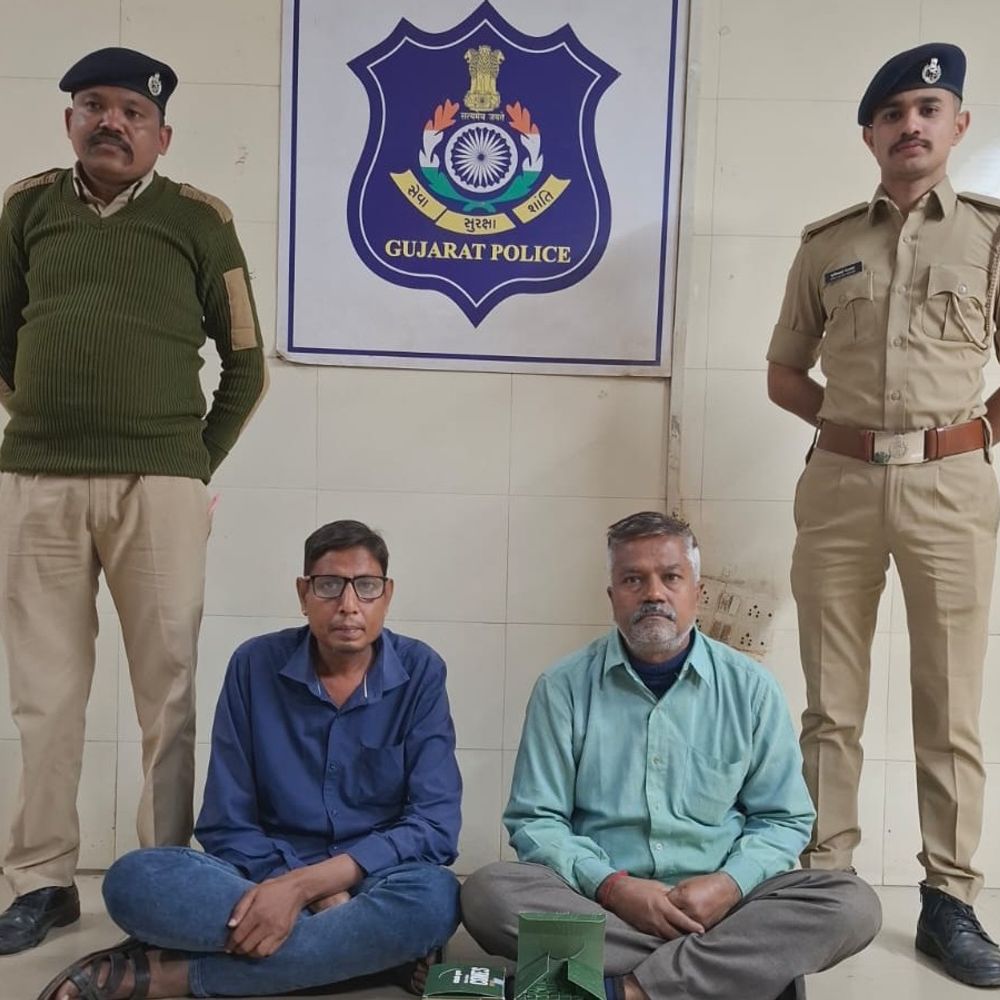 વડોદરામાં ગોગો પેપર વેચનારાઓ સામે કાર્યવાહી: બે દુકાનદારોની ધરપકડ