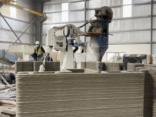 હવે 3D પ્રિન્ટિંગથી બનશે ઇમારતો: મશીન મહેંદી જેમ કોંક્રીટ પાથરશે; IIT ગાંધીનગરના વિદ્યાર્થીઓએ આર્મી માટે બંકર બનાવ્યા.