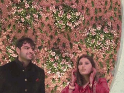 નીરજ ચોપરા અને હિમાનીના રિસેપ્શનના PHOTOS