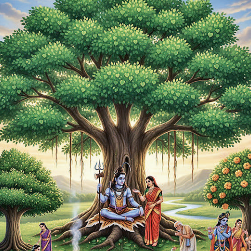 મેંદી રંગ લાગ્યો' જેમાં પીપળાનું મહત્વ, શિવ-સતી સંવાદ અને પર્યાવરણ જાળવણીનો સંદેશ દર્શાવ્યો છે.