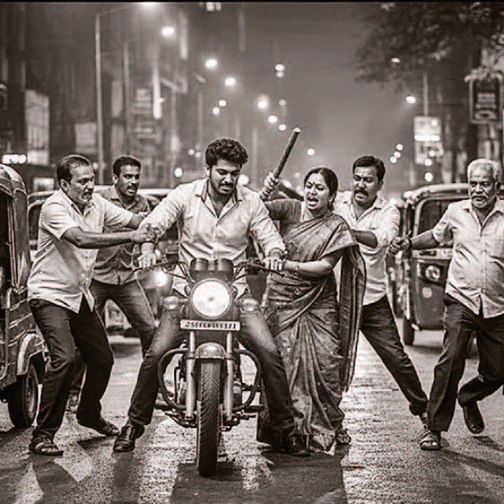 બ્લેક એન્ડ વ્હાઈટ: રસ્તા પર માફિયાગીરી!