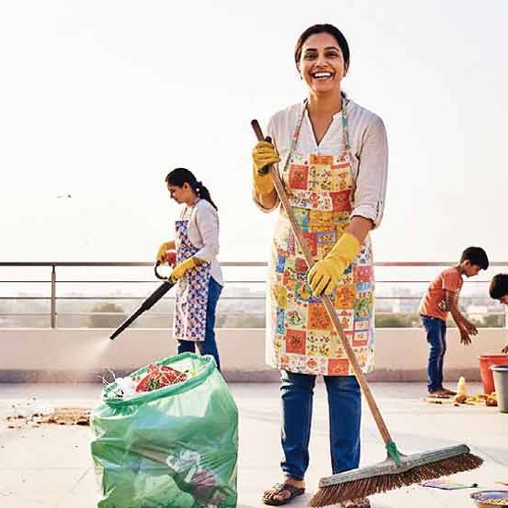 સજાવટ:ધાબાની અઘરી સફાઈને બનાવો સહેલી!