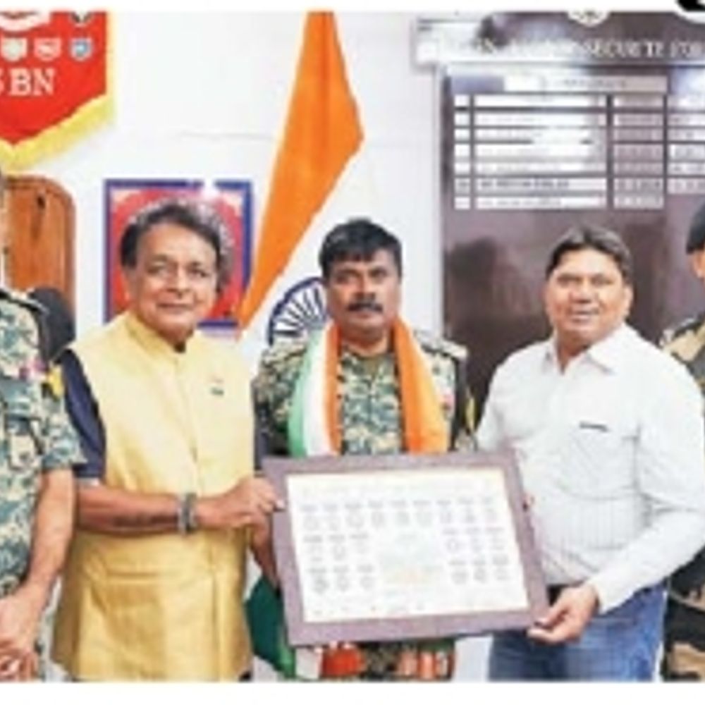 સંકલ્પ:સ્વર્ણિમ ગુજરાત યુથ ફાઉ. કચ્છ બોર્ડરે સરદાર પટેલની પ્રતિમાનું સ્થાપન કરશે