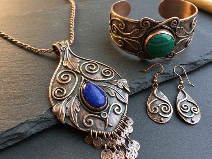 સોના-ચાંદીના ભાવ વધતા ગોલ્ડ પ્લેટેડ કોપર જ્વેલરીનો ક્રેઝ વધ્યો, કોપર બારની ડીમાન્ડ પણ વધી.