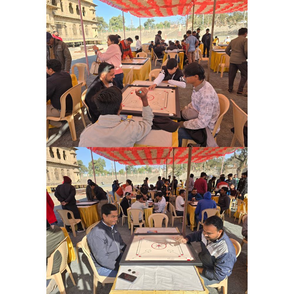 કેરમ ટુર્નામેન્ટ: 300 સ્પર્ધકોએ ભાગ લીધો, વિસરાતી રમતને જીવંત કરી.