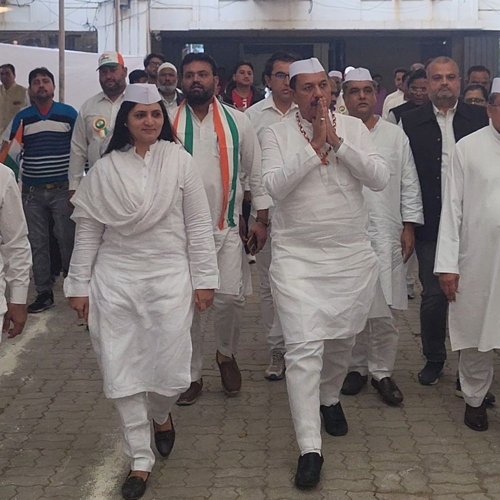 રાજીવ ગાંધી ભવનમાં કોંગ્રેસ દ્વારા 77માં પ્રજાસત્તાક પર્વની ઉજવણી કરાઈ