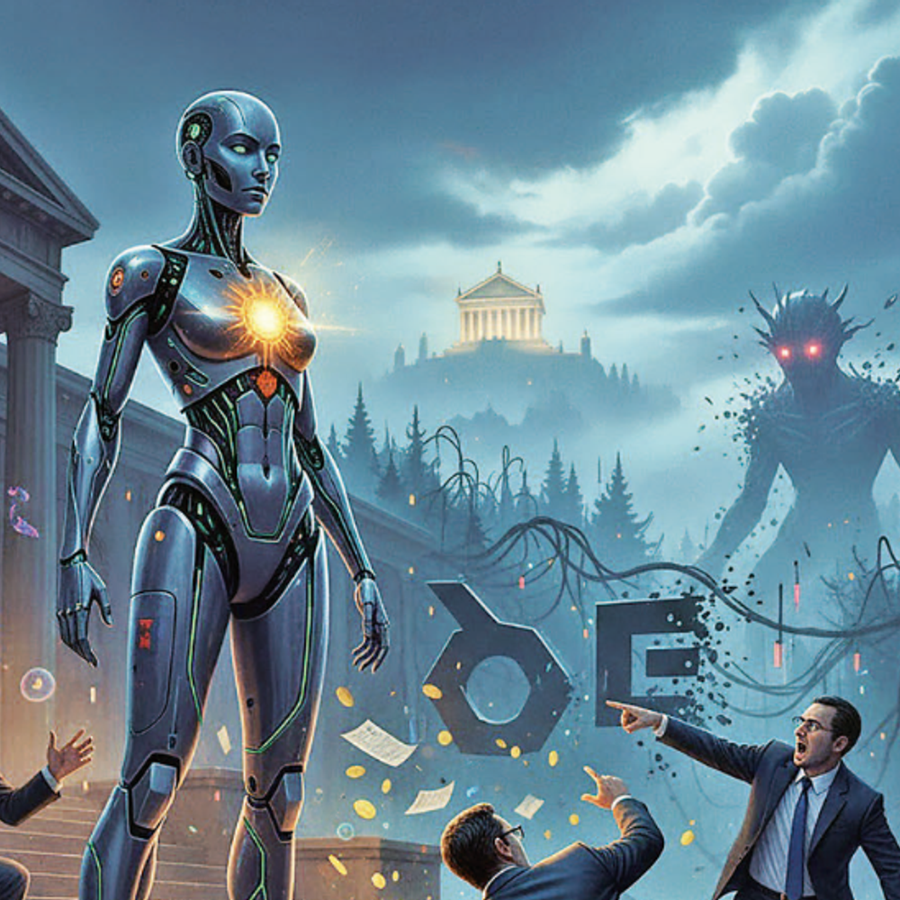 અક્ષરનો અજવાસ:વજન કરે તે હારે મનવા... એઆઇ V/s માણસાઈ: AI અને માનવતાના સંઘર્ષની વાત, જ્યાં મશીનો નહીં, માણસાઈ જીતશે.