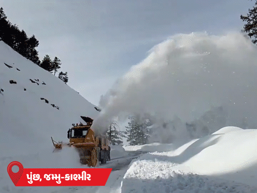 MP-UP અને રાજસ્થાનમાં ધુમ્મસ, હિમાચલ-જમ્મુ કાશ્મીરમાં હિમવર્ષા: રોહતાંગ-ભરમોરમાં 6 ઇંચ બરફ, ગુલમર્ગમાં પારો માઈનસ 8° સેલ્સિયસ.