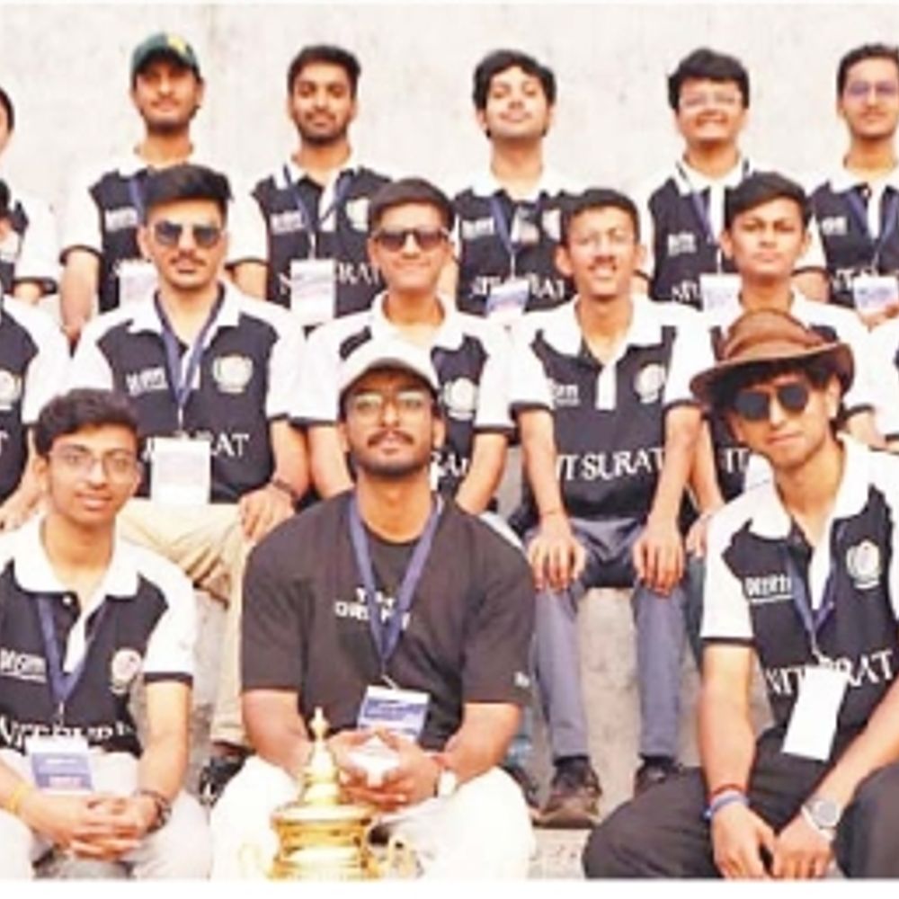 ઇન્ટરનેશનલ સ્પેસ ડ્રોન ચેલેન્જમાં SVNIT ત્રીજા ક્રમે: દેશ-વિદેશની 22 ટીમ વચ્ચે ઉત્કૃષ્ટ પ્રદર્શન.