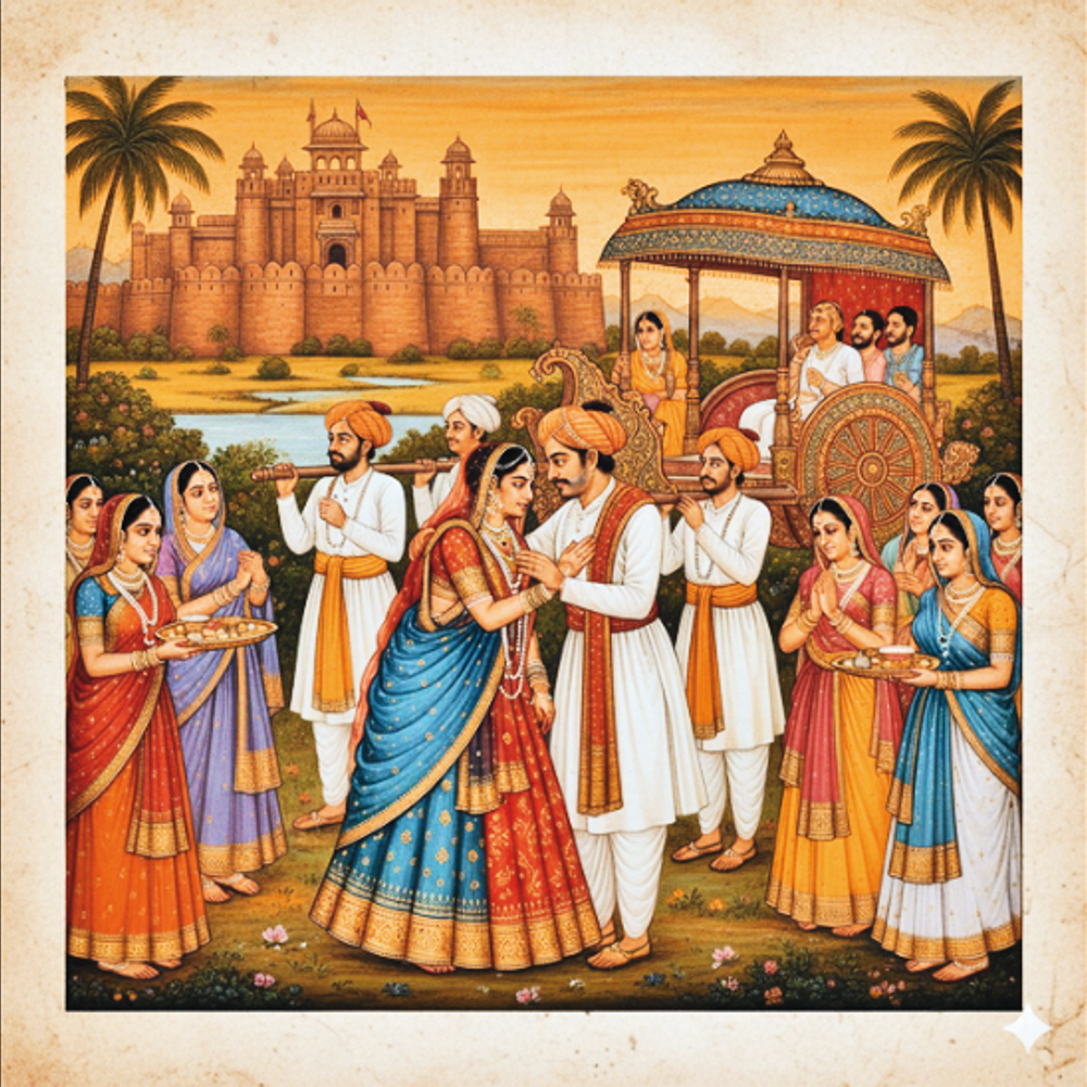 અમલપિયાલી: દીકરી એટલે દાદાના આંગણાંમાં કોળેલા આંબાનું કૂણેરું પાન – A daughter is likened to a tender leaf of mango.