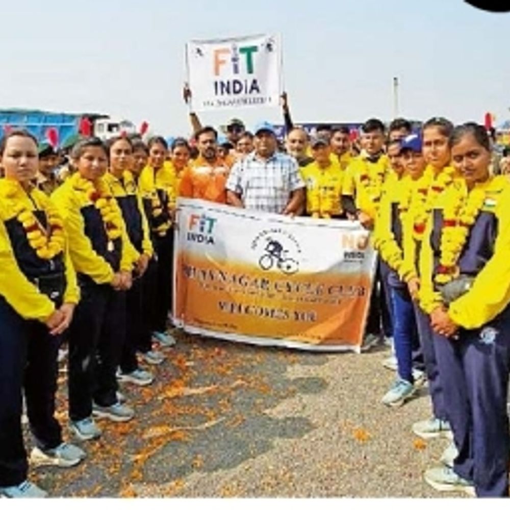 CISF સાયક્લોથોન-2026: કોસ્ટલ સાયકલોથોનનું ગોપનાથમાં આગમન