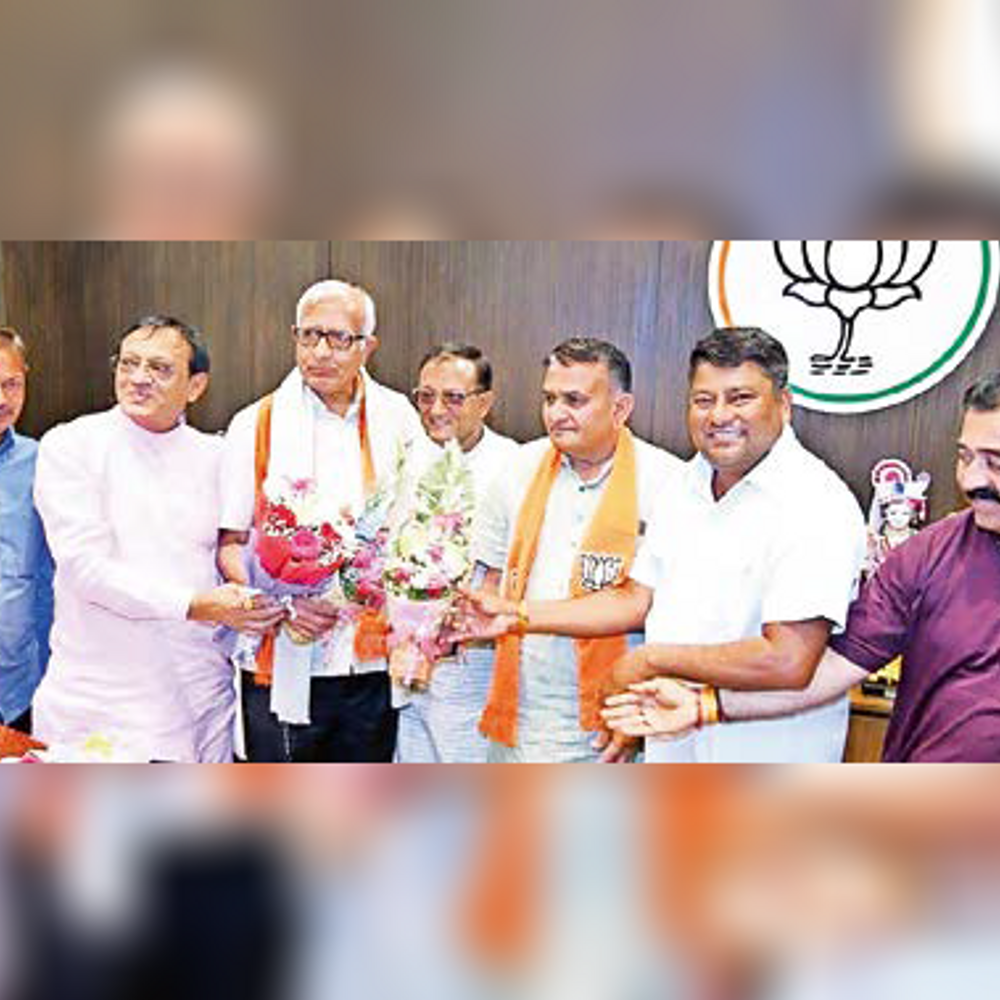 ડો.બી.જે.બ્રહ્મભટ્ટની જિલ્લા ભાજપ પ્રમુખ તરીકે નિમણૂક.",