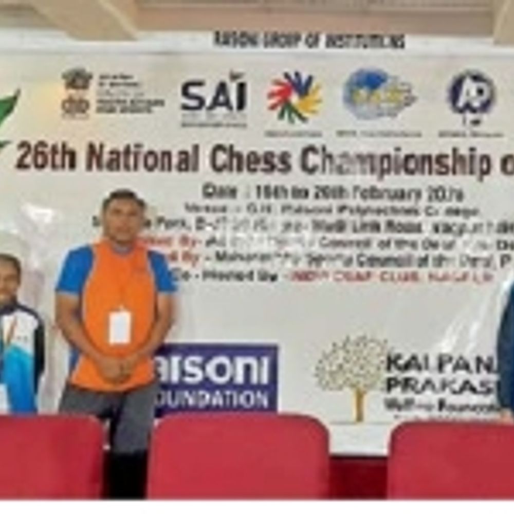 ભાવનગરની બહેરા મૂંગા શાળાના ખેલાડીઓએ નેશનલ ચેસ ચેમ્પિયનશિપમાં સિલ્વર અને બ્રોન્ઝ મેડલ જીતીને સિદ્ધિ મેળવી.