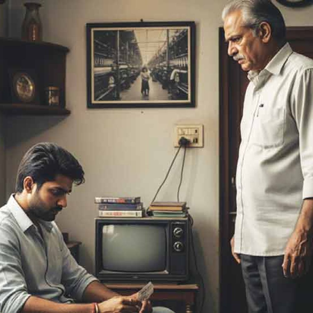 અસ્વસ્થ: ઉજાગરો - પુત્રની આદતોથી પિતાની ચિંતા અને આખરે થિયેટરમાં JOB મળતા રાતનો રાજા બન્યો.",