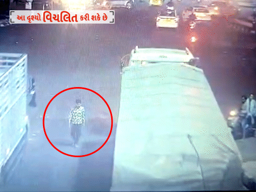 મહેસાણા: CCTVમાં યુવક ટ્રેક નીચે સૂઈ ગયો, આત્મહત્યા કે અકસ્માત?