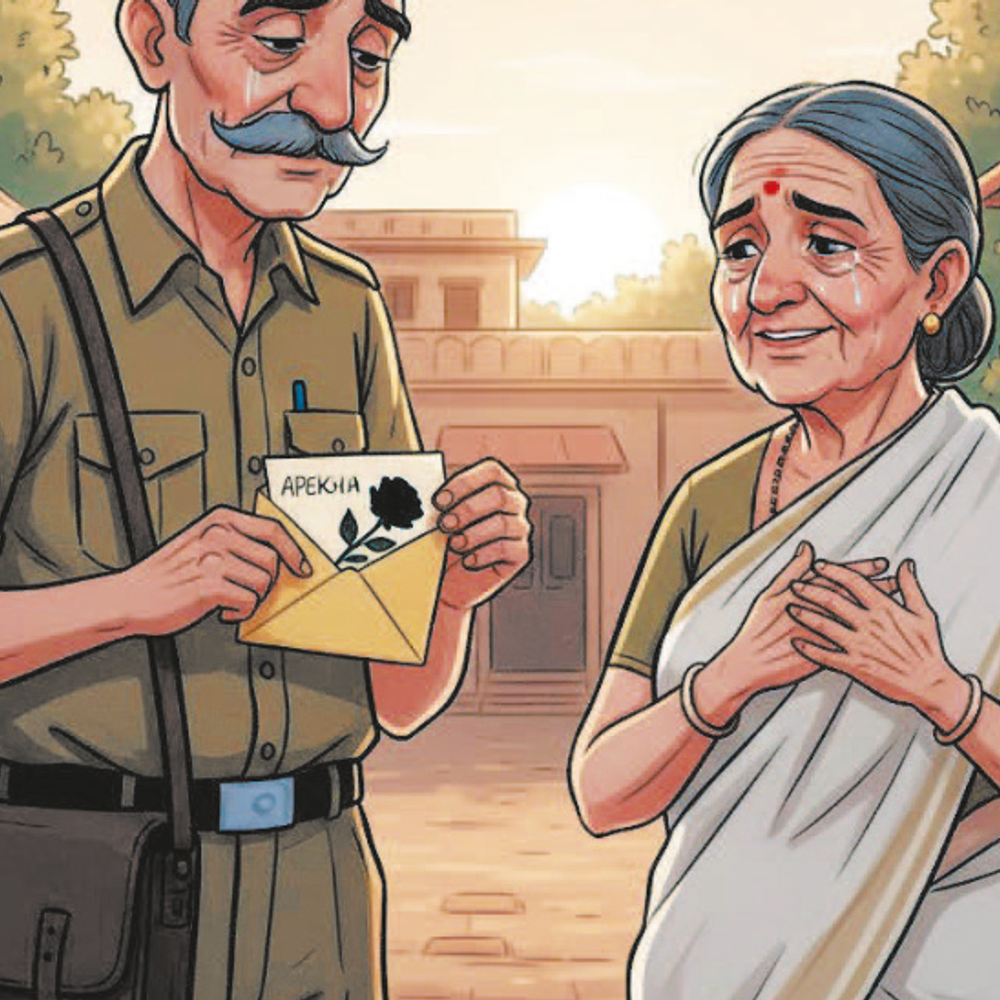 કળશ ન્યુઝ: મૌનનો સંદેશ - એક પોસ્ટમેનની વાર્તા જેમાં એક સૂકું ગુલાબ દાયકાઓ જૂની અપેક્ષા પૂરી કરે છે.