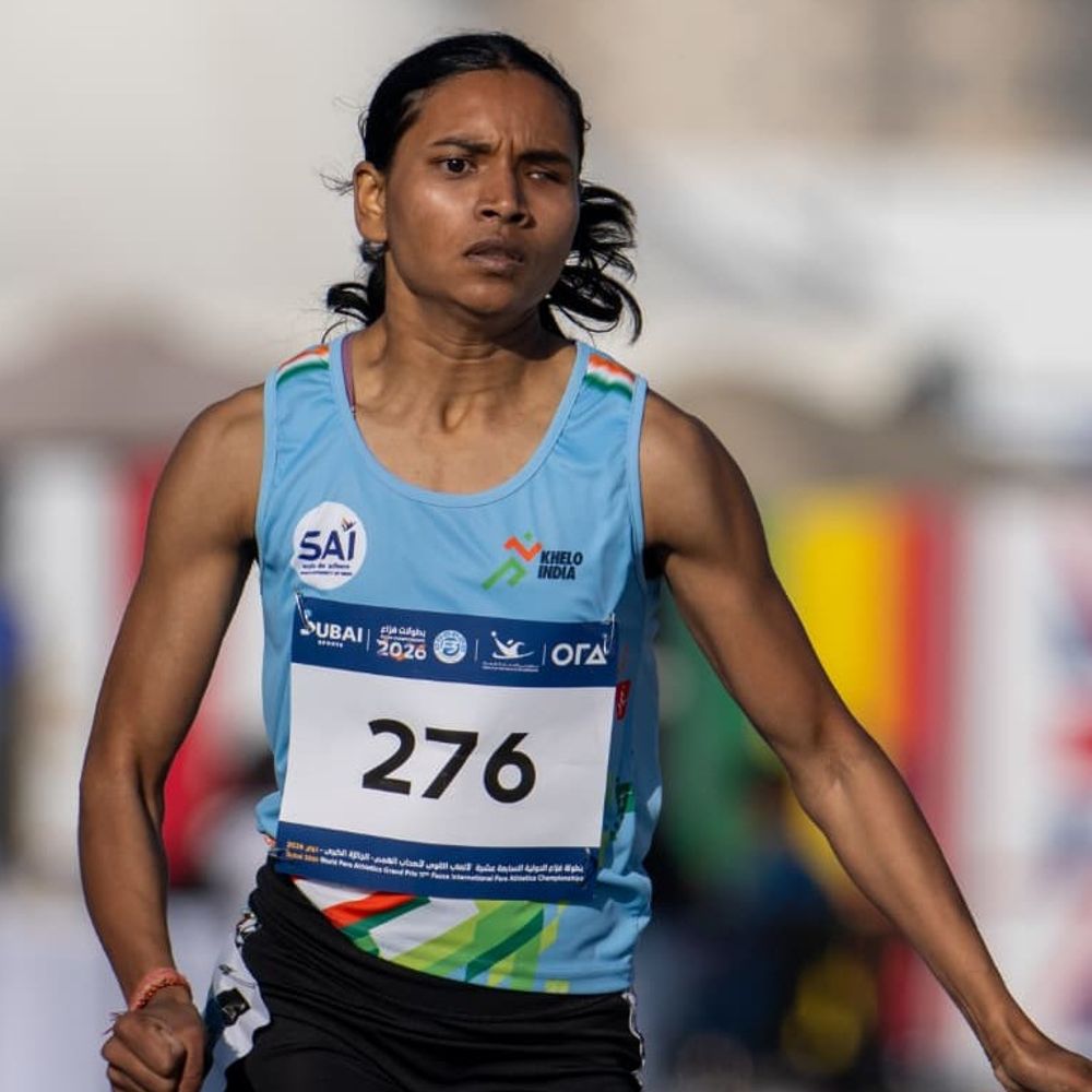 તેજલ ડામોરે દુબઈ પેરા એથ્લેટિક્સમાં બે ગોલ્ડ જીત્યા, આમોદ્રાની દીકરીએ ભારત માટે 200 અને 400 મીટરમાં મેડલ મેળવ્યા.