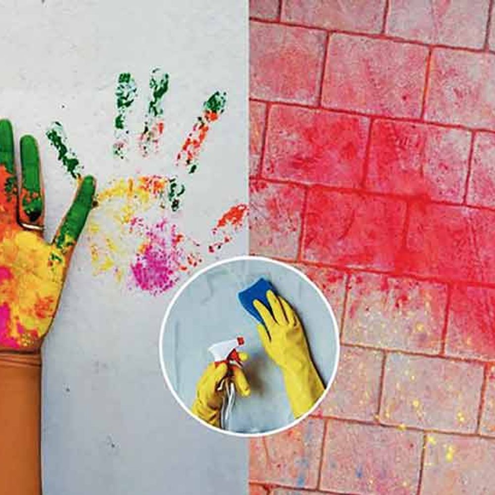 ધૂળેટીના રંગના ડાઘ જમીન, દીવાલ, વાહન પરથી દૂર કરવા માટેની સરળ ટિપ્સ અને ઉપાયો.",