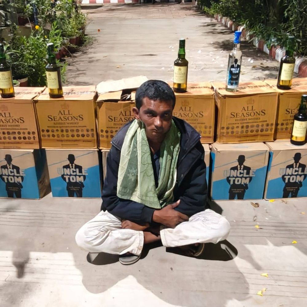 જામજોધપુરમાંથી રૂ. 2.72 લાખનો વિદેશી દારૂ LCB દ્વારા ઝડપાયો