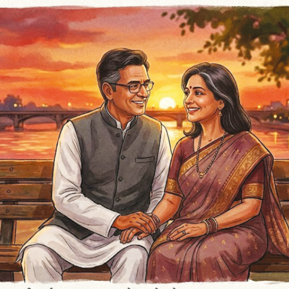 કળશ ન્યુઝ:અધૂરી વાર્તા.: Title: કળશ ન્યૂઝ: અધૂરી વાર્તા - એક અધૂરી પ્રેમકથાના પુનઃમિલન અને જીવનના નવા રંગોની શરૂઆતની સંભાવના.