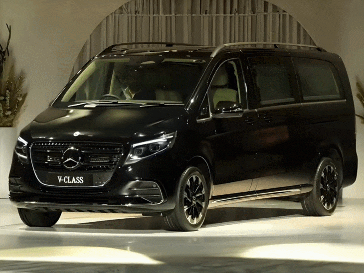 Mercedes-Benz 'V-Class' લોન્ચ: લક્ઝરી MPV, થિયેટર સાઉન્ડ સિસ્ટમ અને પેટ્રોલ એન્જિન સાથે