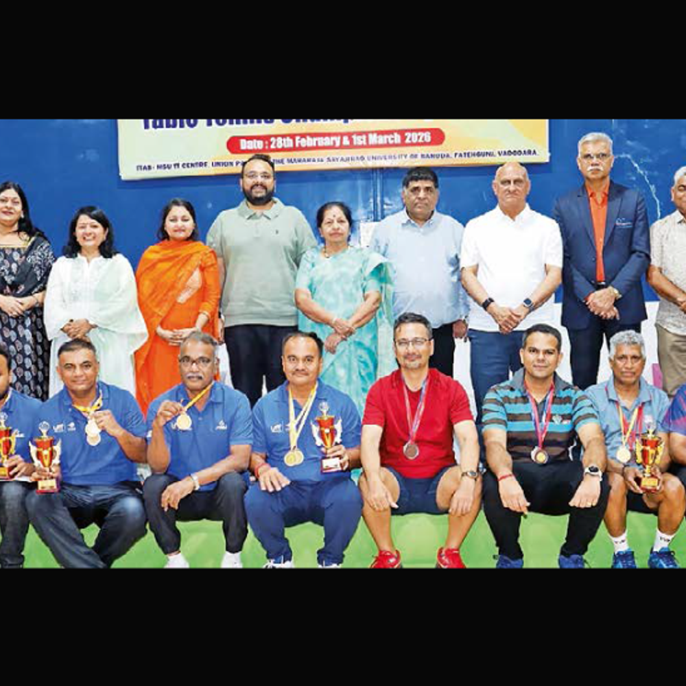 ટેબલ ટેનિસ ચેમ્પિયનશિપમાં ટીટીએબી સ્મેશર્સની જીત