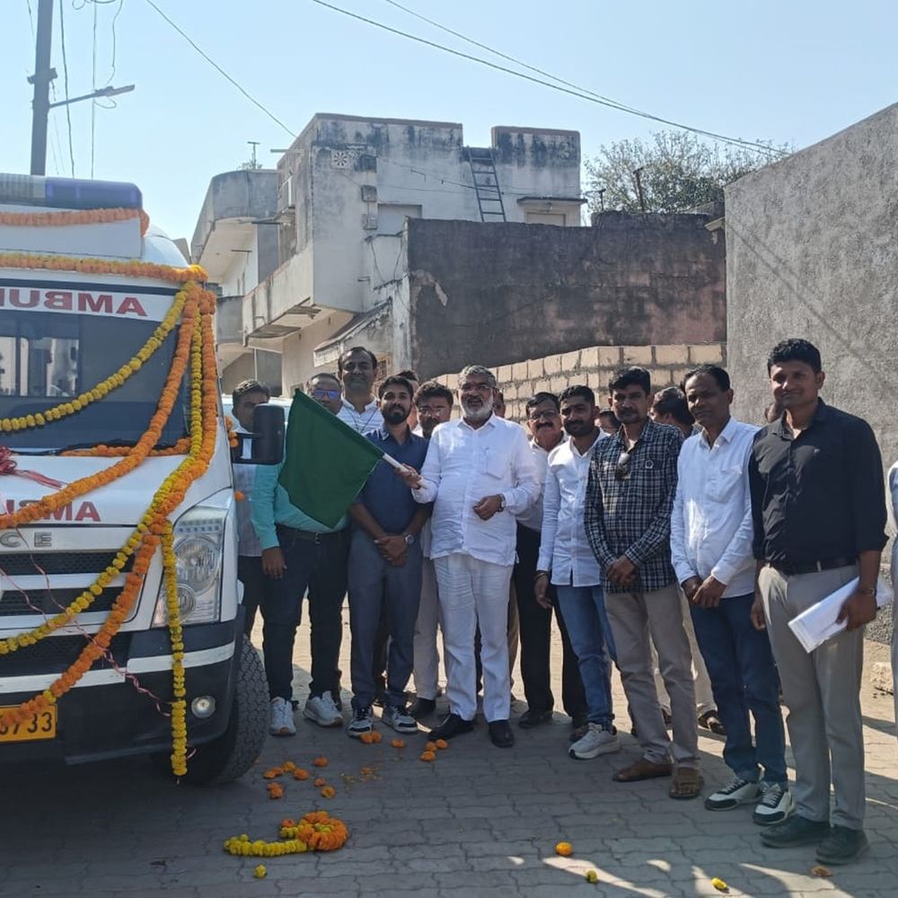 સેવામાં વધારો:ભાણવડ સરકારી હોસ્પિટલને નવી એમ્બ્યુલન્સ મળી