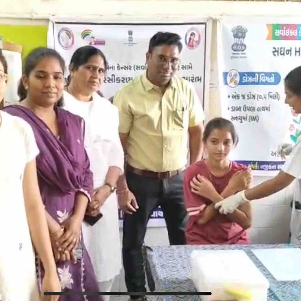 પાટણમાં સર્વાઇકલ કેન્સર સામે HPV રસીકરણ ઝુંબેશ શરૂ:14-15 વર્ષની દીકરીઓને નિઃશુલ્ક રસી અપાશે