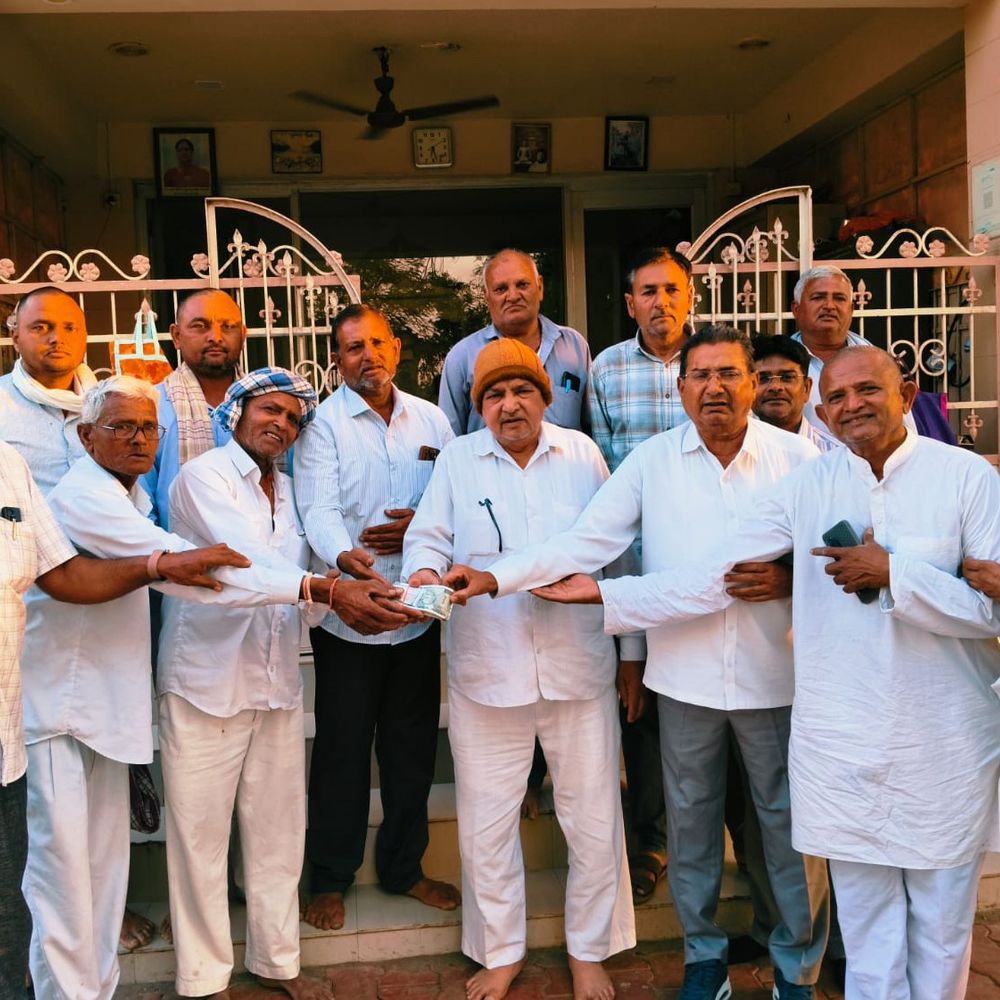 પાળિયાદ પાંજરાપોળને રૂ. 51,000નું દાન ગામી પરિવારે સ્વ. જડીબેનના મોક્ષાર્થે અર્પણ કર્યા.