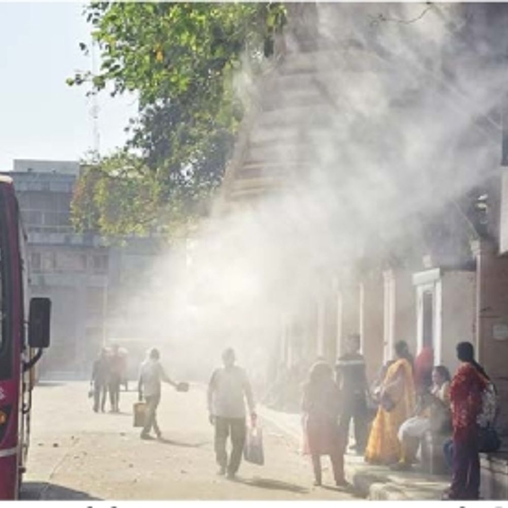 શહેરમાં ‘વોર્મ નાઇટ’ એલર્ટ:રાતે ગરમ પવન ફૂંકાશે, 30 ડિગ્રી તાપમાન રહેશે