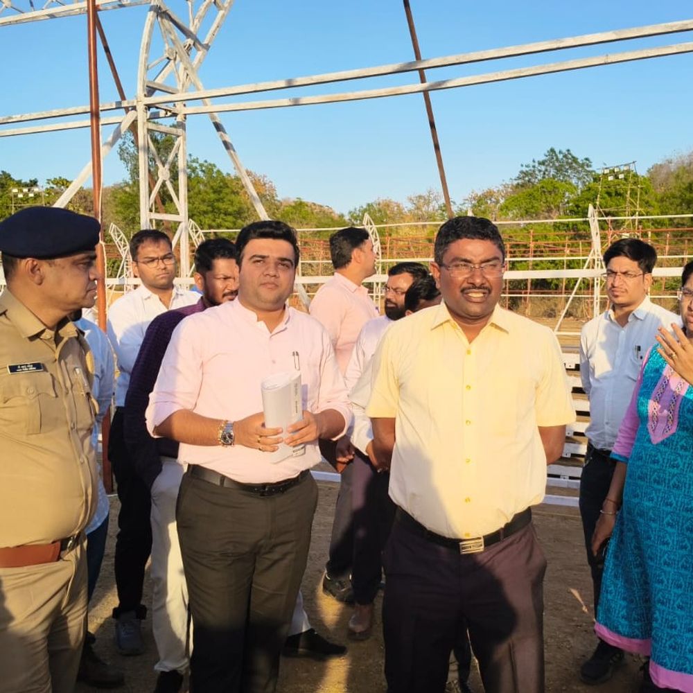 મુખ્યમંત્રીના દાહોદ પ્રવાસ પૂર્વે તંત્ર સક્રિય:કલેક્ટરે કાર્યક્રમ સ્થળનું નિરીક્ષણ કરી સુવિધાઓ ચકાસી