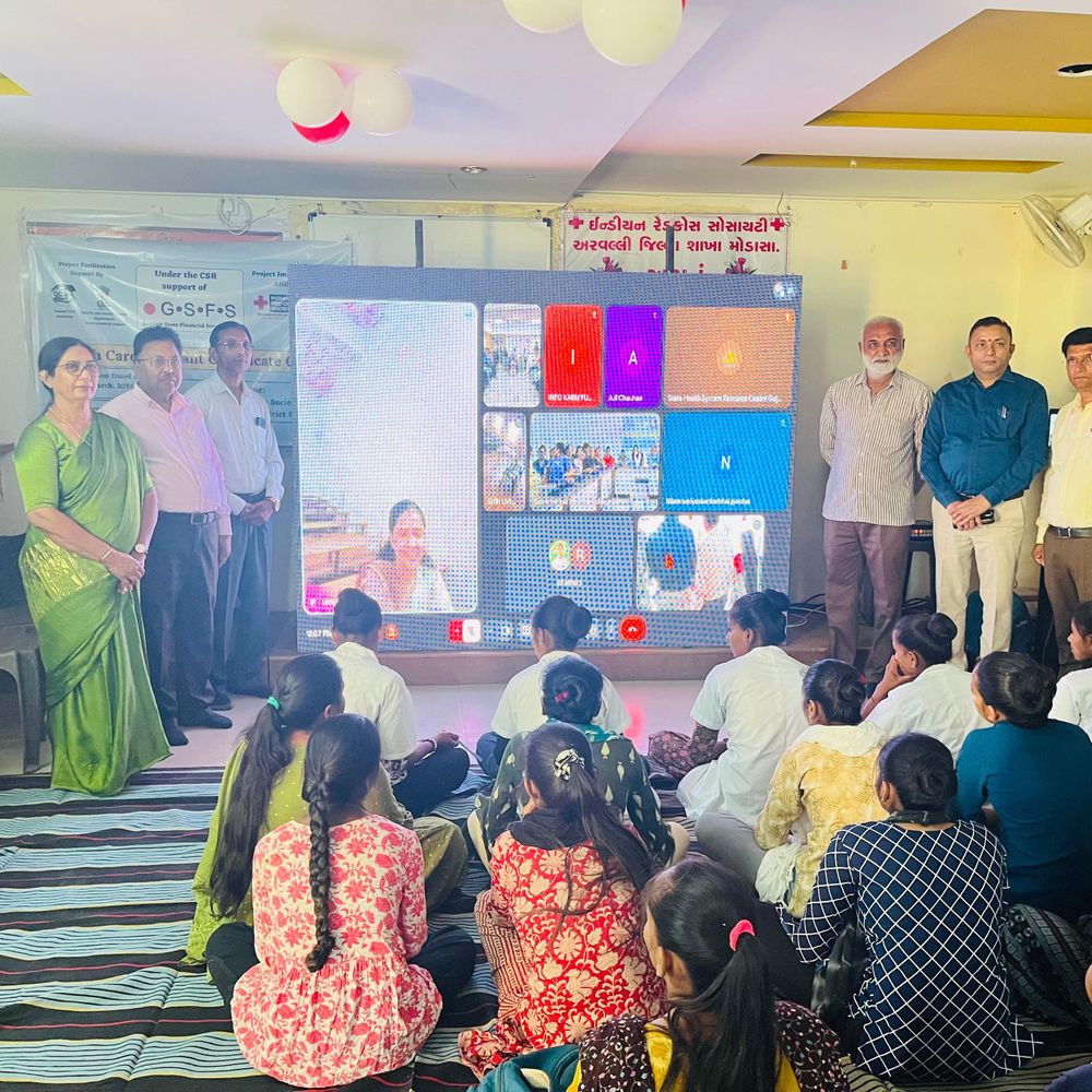 ગુજરાતમાં હેલ્થ કેર એટેન્ડન્ટ કોર્સ શરૂ:અરવલ્લી સહિત 12 જિલ્લામાં એકસાથે ઉદ્ઘાટન