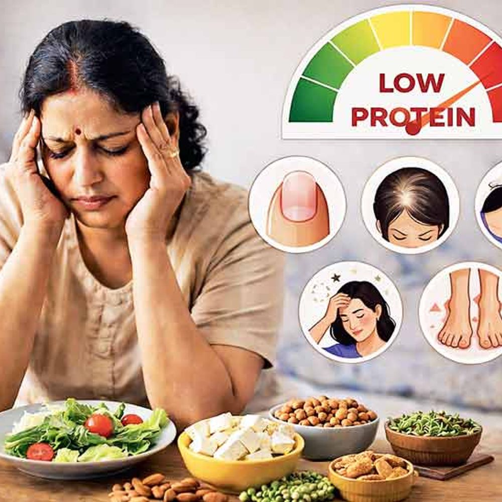 મહિલાઓના સ્વાસ્થ્યનું કારણ, ભારતમાં પ્રોટીનની ઉણપ, જીવનશૈલીની બીમારીઓ, થાક, સાંધાના દુખાવા અને ઉપાયો.