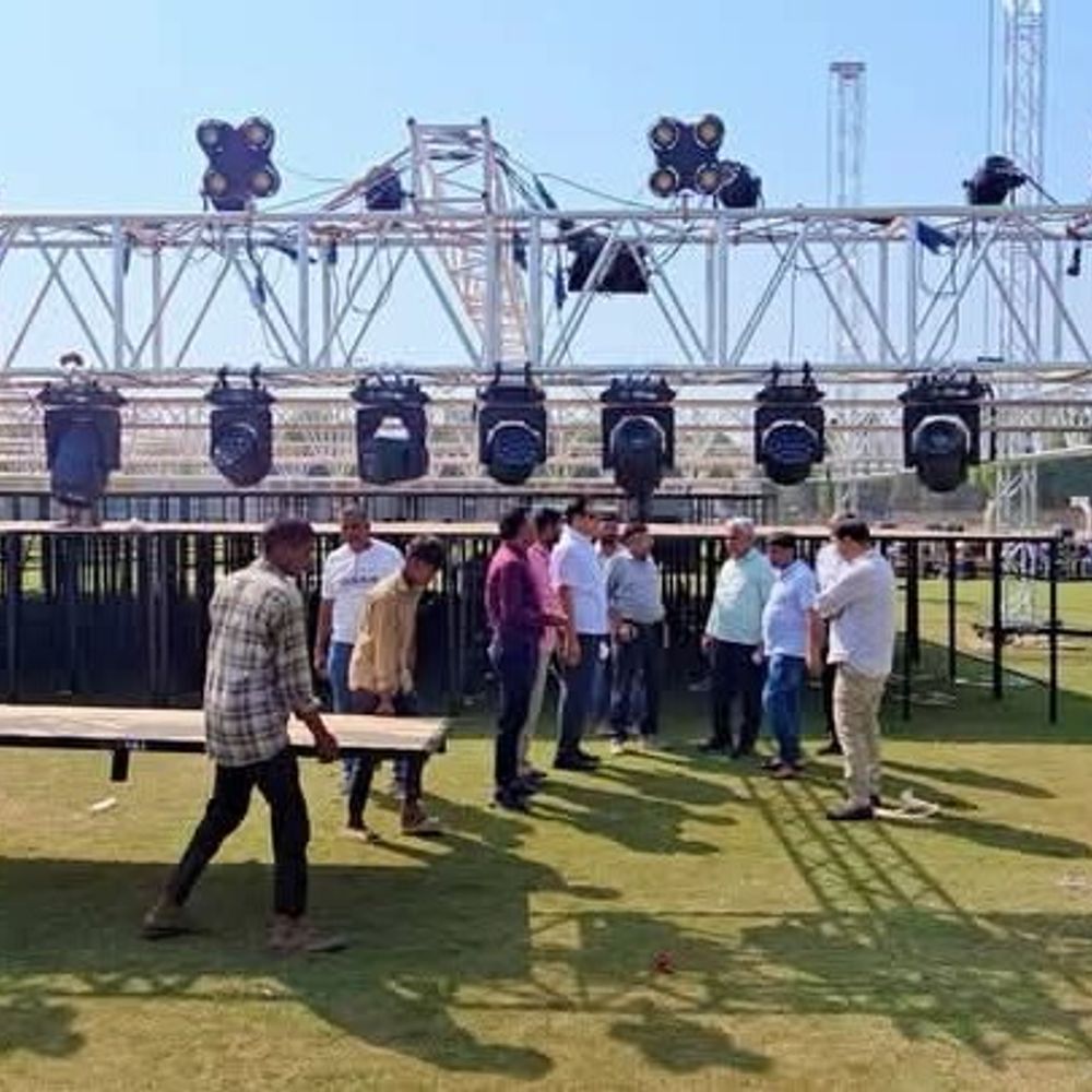 વિદ્યાનગરમાં 15 માર્ચે 'નમોત્સવ'નું આયોજન:સાઈરામ દવે અને 150 કલાકારોની ટીમ પરફોર્મ કરશે, ભવ્ય ડ્રોન શો મુખ્ય આકર્ષણ