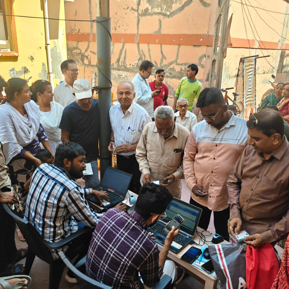 આયુષ્માન ભારત ‎‎કાર્ડ કેમ્પ સફળતાપૂર્વક‎ સંપન્ન થયો:પાટણમાં પાંચ દિવસ કેમ્પ કરી 700 લોકોને આયુષ્માન કાર્ડ કાઢી અપાયા