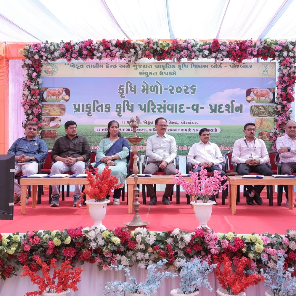 ખેડૂતોને પ્રાકૃતિક ખેતી તરફ વાળવાનો પ્રયાસ:ખાપટ ખાતે કૃષિ મેળો અને પ્રાકૃતિક કૃષિ પરિસંવાદ યોજાયો