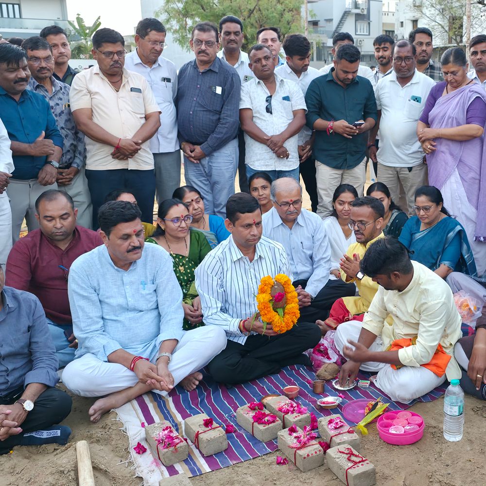 પાટણમાં રૂ. 17.70 કરોડના ખર્ચે ટાઉનહોલનું ખાતમુહૂર્ત:મુખ્યમંત્રી શહેરી વિકાસ યોજના હેઠળ અટલ બિહારી વાજપેયી ટાઉનહોલ બનશે