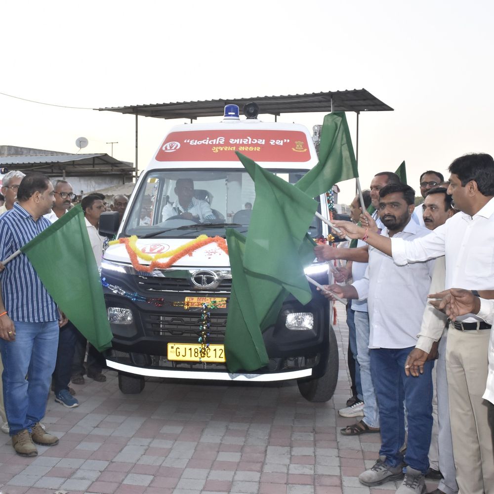 શ્રમિકોને ઘરઆંગણે વિનામૂલ્યે મળશે‎ સારવાર:જિલ્લાના શ્રમિકો માટે વધુ 4 ધન્વંતરી આરોગ્ય રથ કાર્યરત