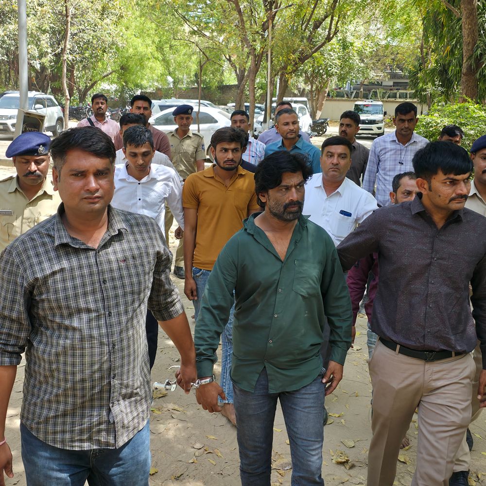 પાટણ ફાયરિંગ-હત્યા કેસ: 4 આરોપી ઝડપાયા:પૂર્વ આયોજિત કાવતરા હેઠળ યુસુફખાનની હત્યા, હથિયાર-ગાડી કબજે