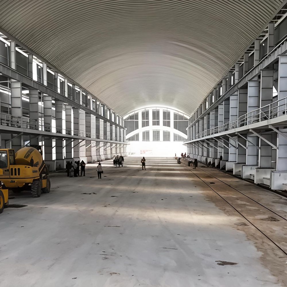 અત્યાધુનિક શેડનું 95 ટકા કામ પૂર્ણ:હાપા રેલવે યાર્ડમાં 35.41 કરોડના ખર્ચે સંયુકત વેગન શેડ