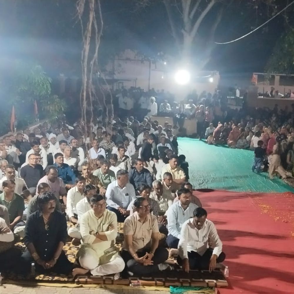 આયોજન:લાઠીના હીરાણામાં વિરાટ હિન્દુ સંમેલનમાં સમાજની એકતા, સંસ્કૃતિ જાળવવા અપીલ