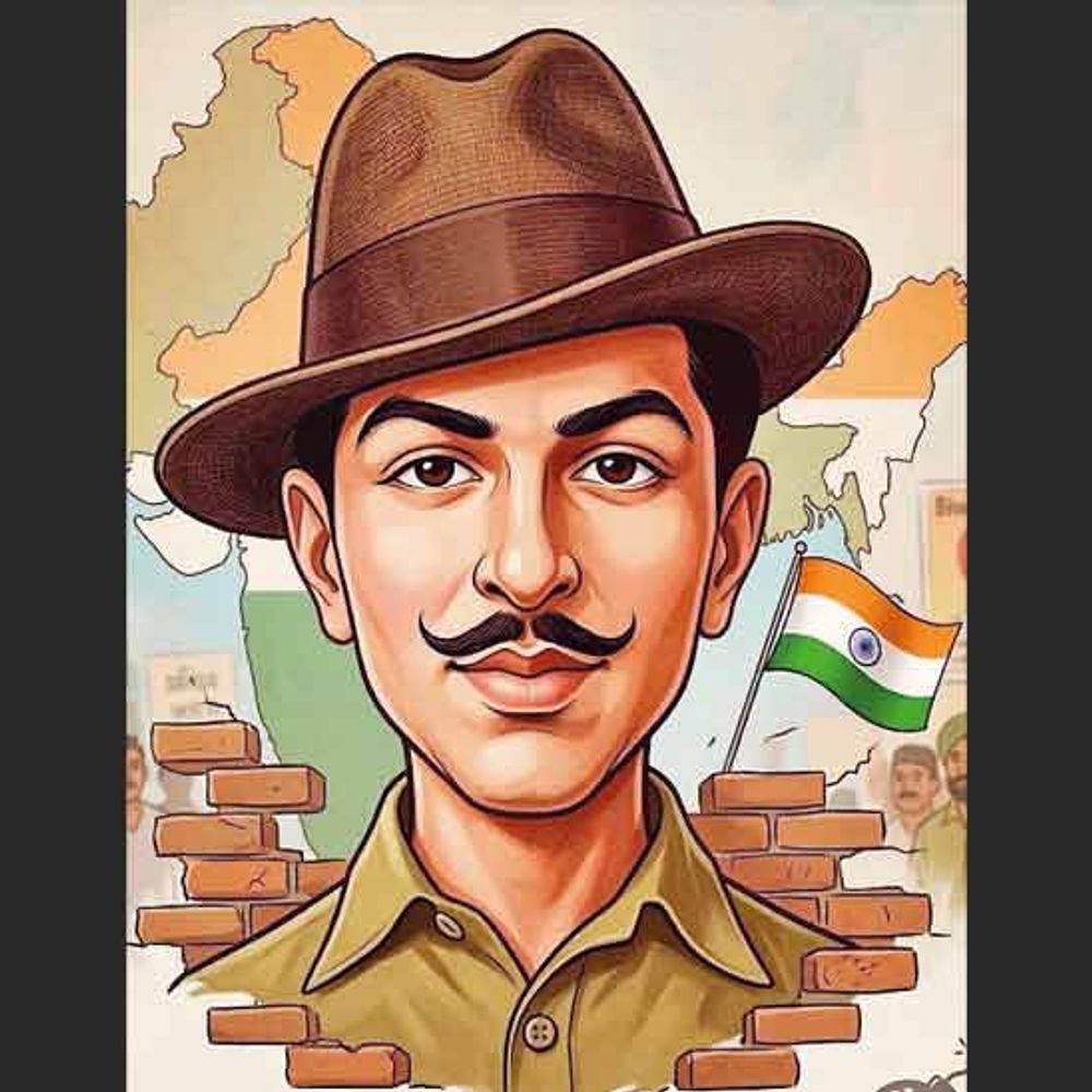 તવારીખની તેજછાયા:રાજકીય કોઠાઓને ભેદતું ઉખાણું: ભગતસિંહ