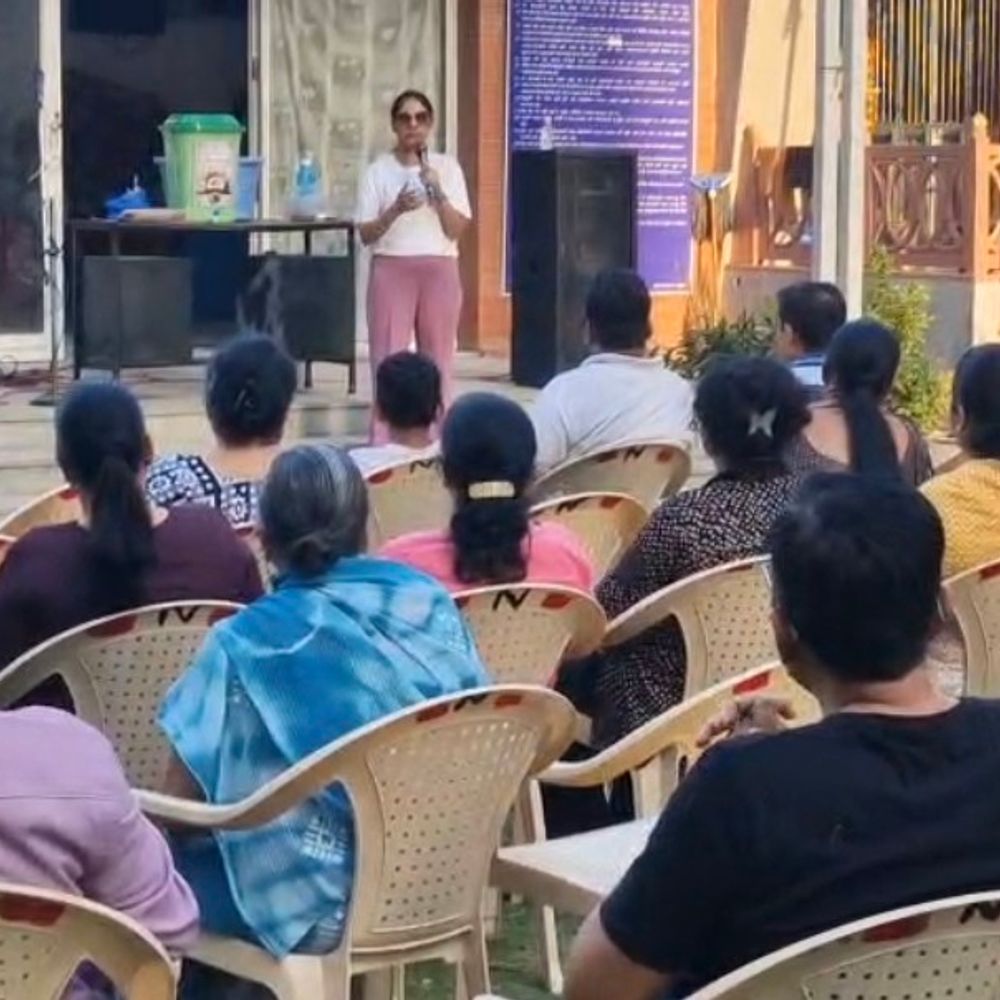 કંચન પ્રોજેક્ટ અંગે જાગૃતિ કાર્યક્રમ યોજાયો:ભરૂચની નારાયણ અરીના સોસાયટીમાં નાગરિકોને માહિતી અપાઈ